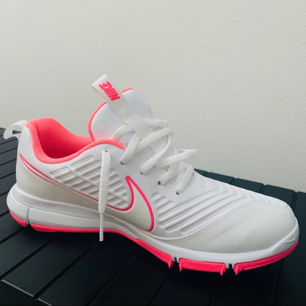Nike Explorer 2 Women's Golf Shoes White and pink - Picture 10 of 15